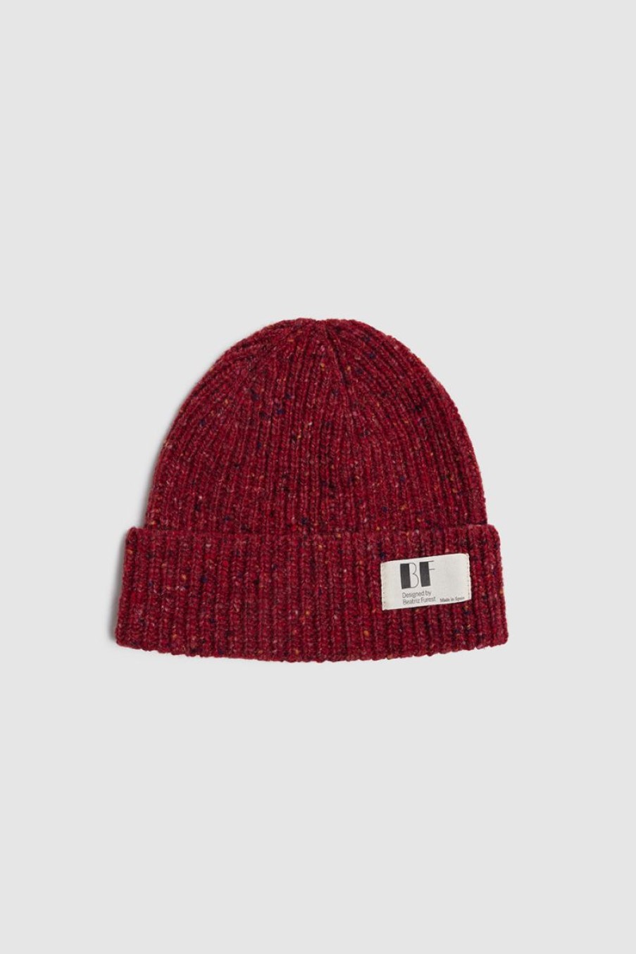 Women Beatriz Furest Hats | Logo Beanie Burgundy