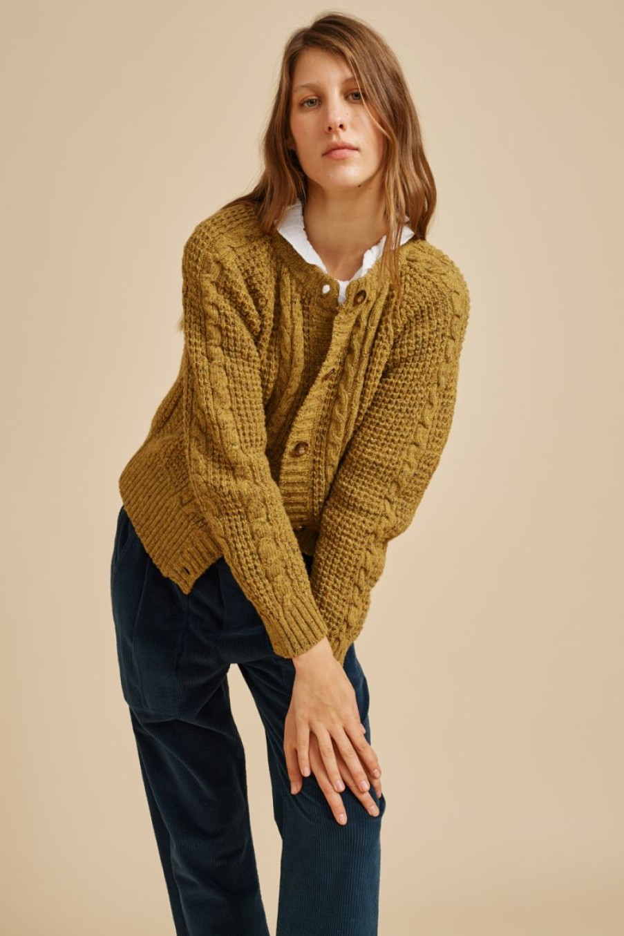 Women Beatriz Furest Sweaters & Cardigans | Normandic Mustard