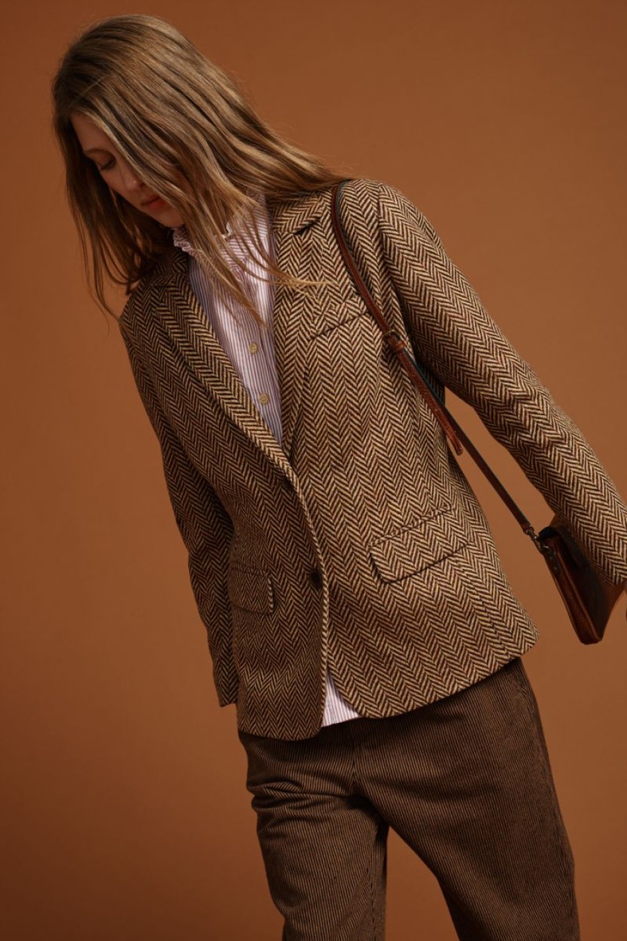 Women Beatriz Furest Blazers & Waistcoats | Richard Beige/Burgundy