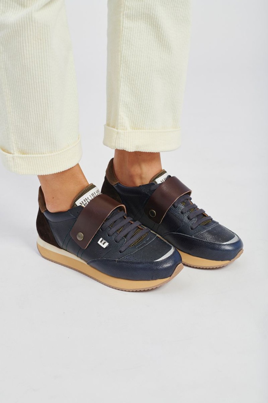 Women Beatriz Furest Sneakers | La Bamba Lux Dark Navy