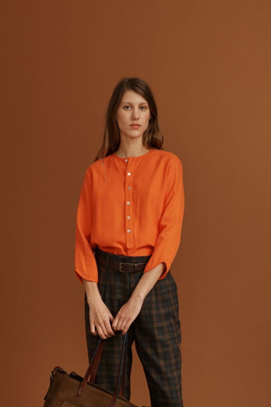 Women Beatriz Furest Shirts & Blouses | Ginebra Orange