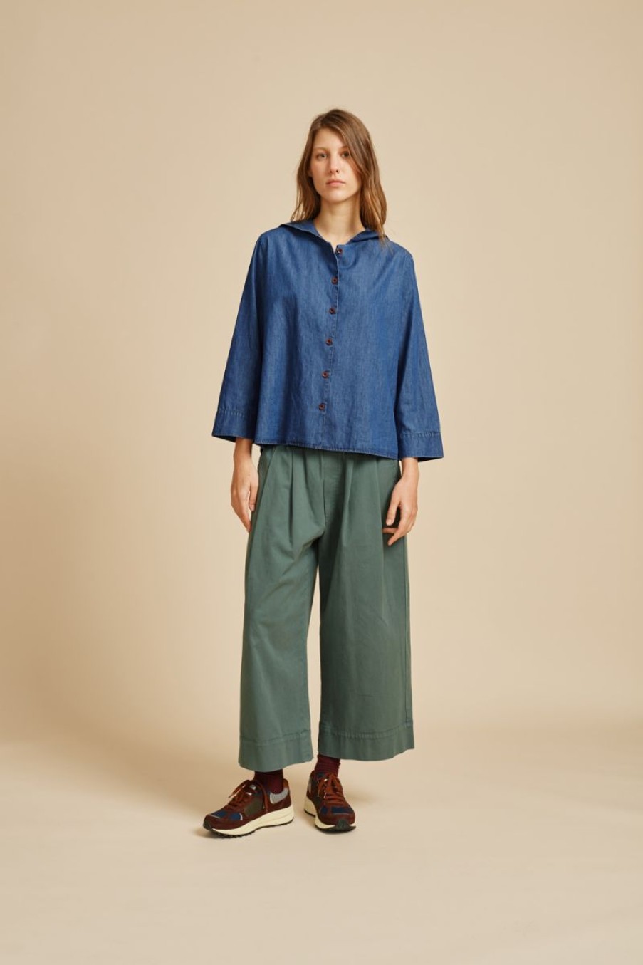 Women Beatriz Furest Trousers & Skirts | Wide Green