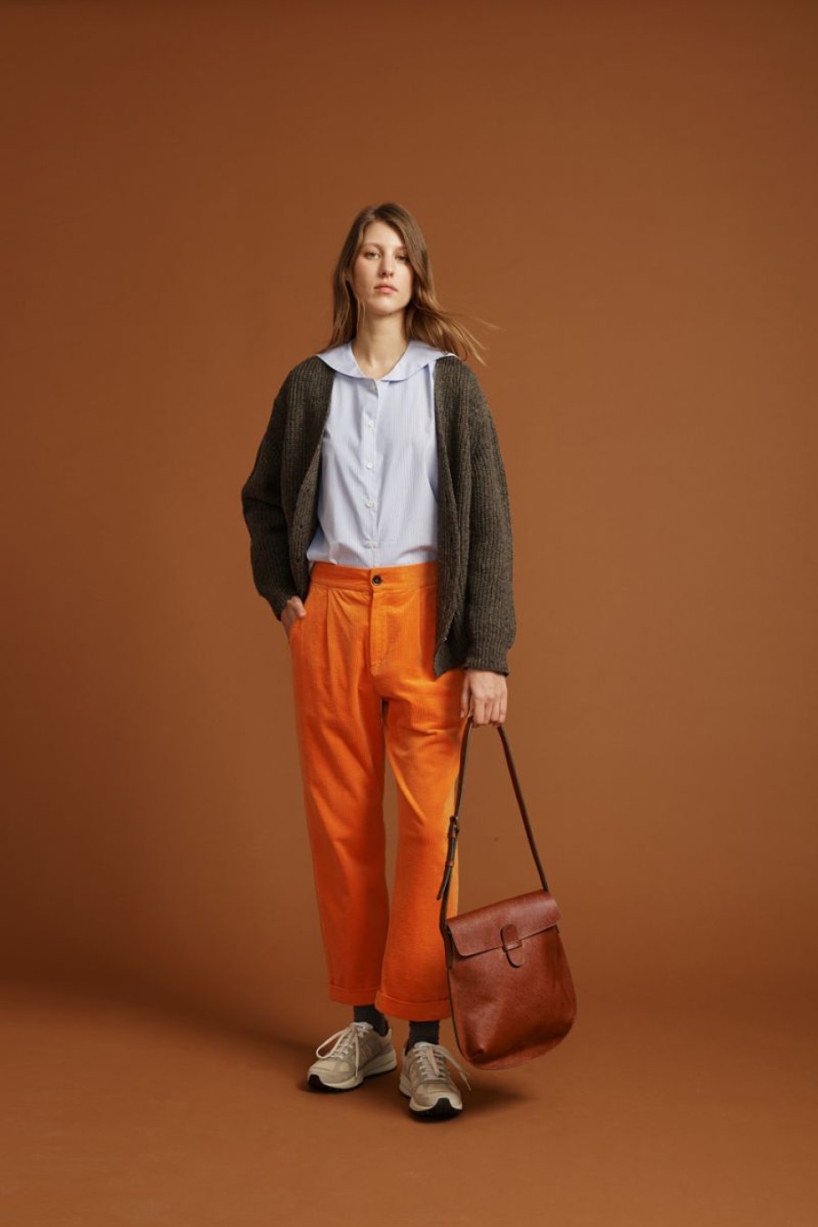 Women Beatriz Furest Trousers & Skirts | Charly Orange