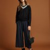 Women Beatriz Furest Trousers & Skirts | Sand Navy