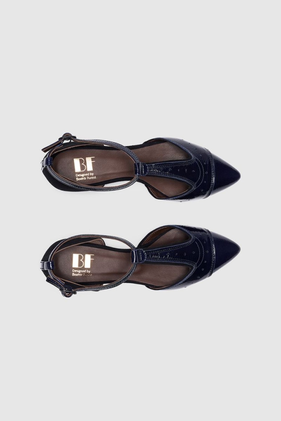 Women Beatriz Furest Flat Shoes | Punky Dark Navy