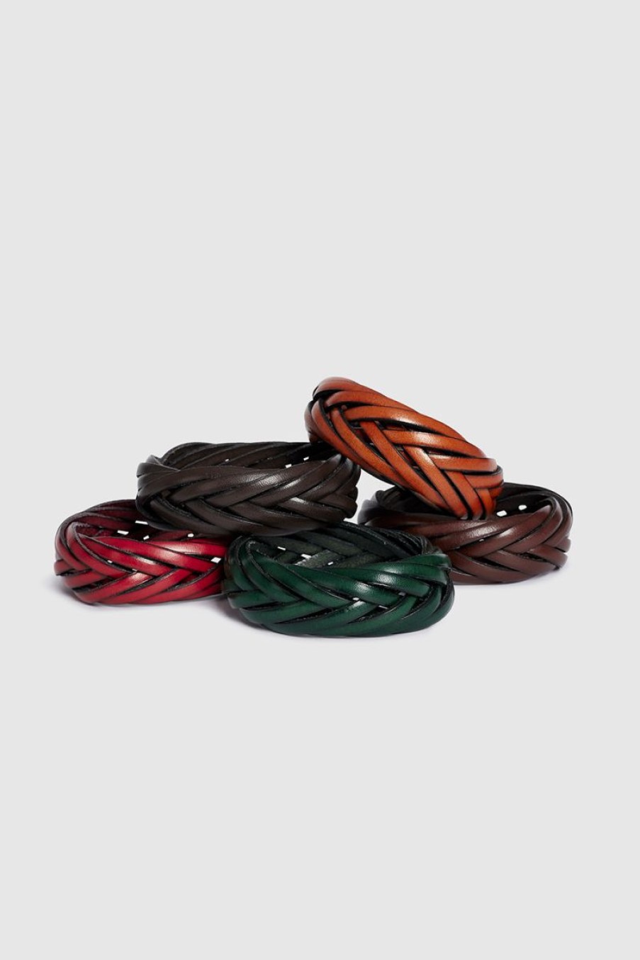 Women Beatriz Furest Leather Bracelet | Thin Braid Bracelet Cuoio